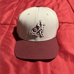 Texas A&M Aggies Top of the World Mick Flex Hat - Gray/Maroon